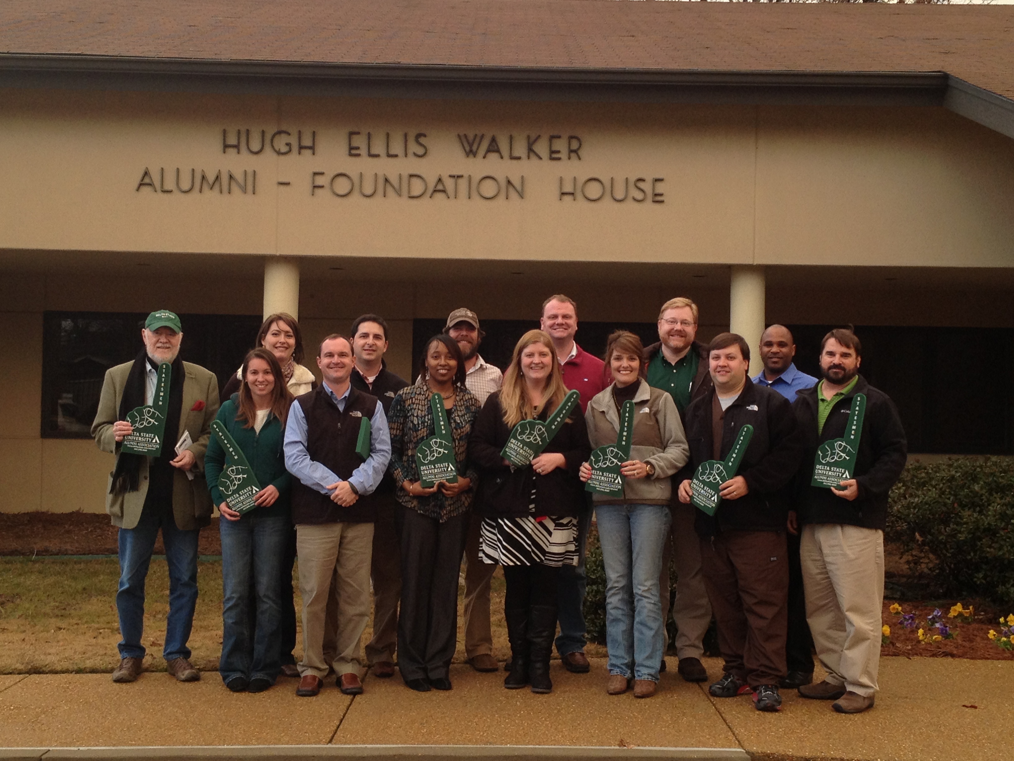 Photo: Front row L to R: Milena Araujo, Gary Crews, Shareka Moore, Anne Marie Pate, Robin McKnight, Paul “Bubba” Mancini, Craig Verhage Back row L to R: Dr. Henry Outlaw, Libbi Logan, Rob Shipp, Jay Burchfield, Will Bradham, David Griffith, and Patrick Davis